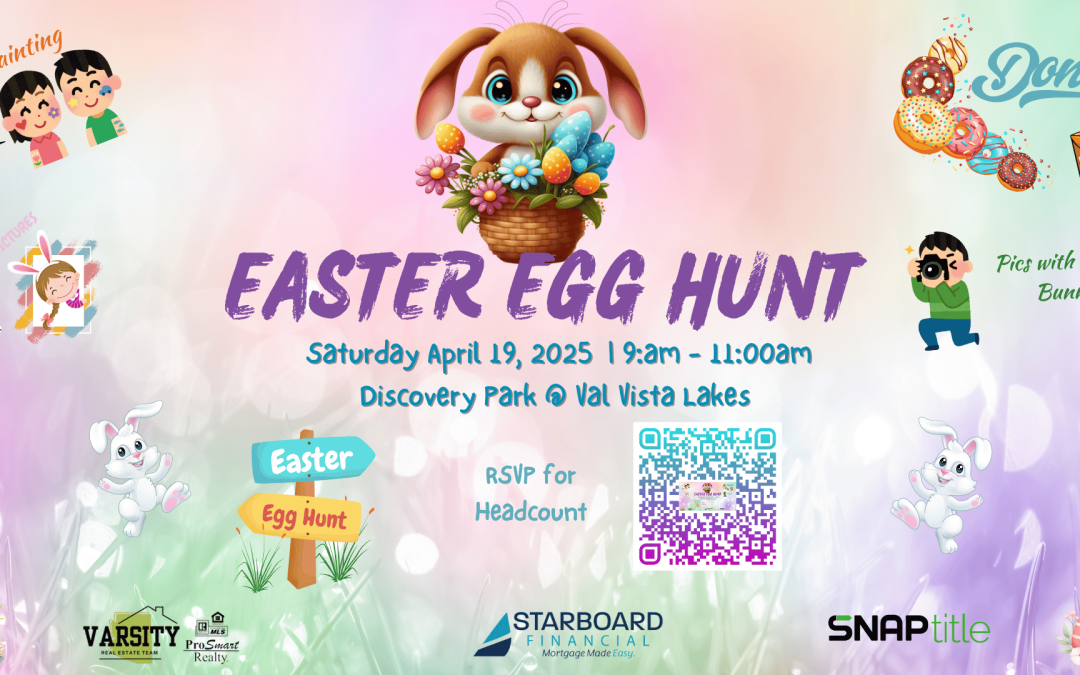 Easter Egg Hunt Val Vista Lakes